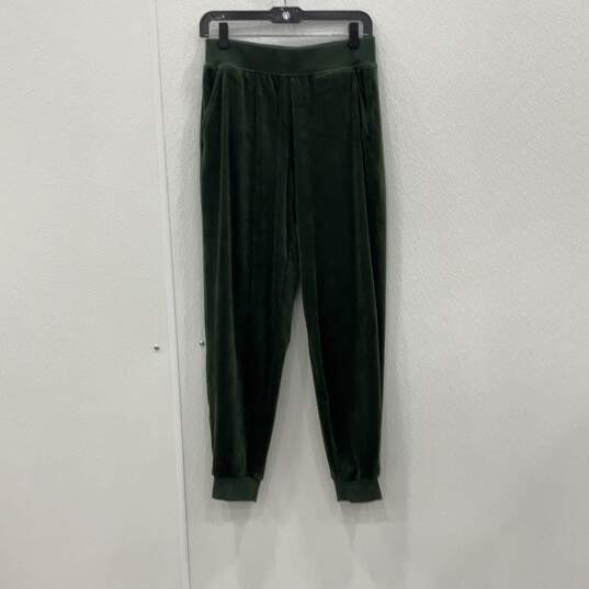 Banana Republic Womens Green Long Sleeve Sweatshirt And Pants Set Size M image number 4