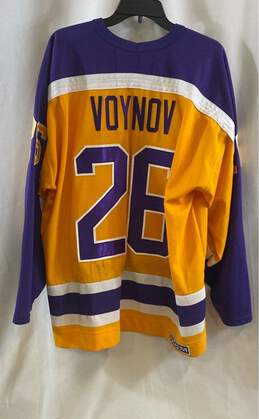 CCM Vintage Men's Yellow NHL L.A. Kings #26 Slava Voynov Jersey- XXL alternative image