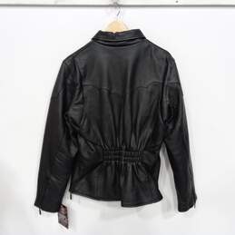 Milwaukee Men's Heavy Black Leather Zip Out Liner Motorcycle Jacket Size XL alternative image