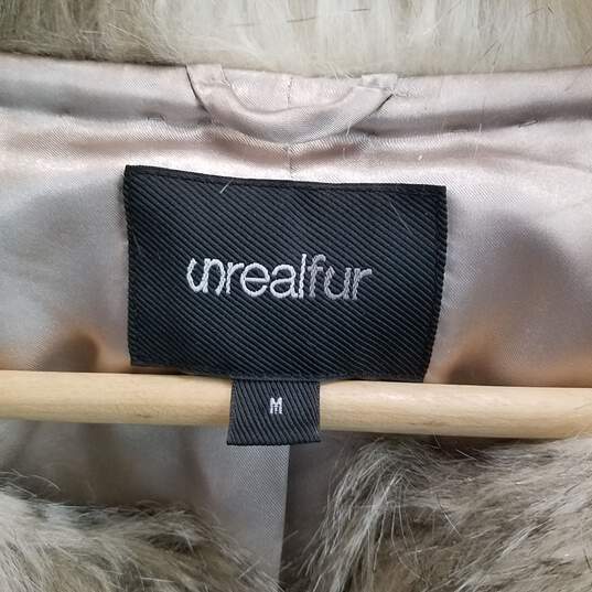 Unreal Fur Women's Brown Modacrylic Faux Fur Jacket Size M image number 2