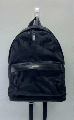 Michael Kors Nylon Camo Kent Backpack Black