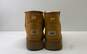 UGG Brown Suede Shearling Style Platform Boots Women's Size 11 image number 4