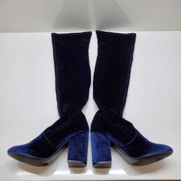 Steve Madden Women's Navy Blue Knee High Boots Size 9.5M