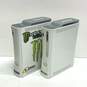 Microsoft Xbox 360 Consoles - Lot of 2, White >>FOR PARTS<< image number 3