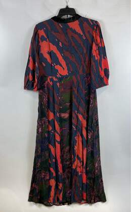 NWT Soft Surroundings Womens Multicolor V-Neck Epiphany Maxi Dress Size 6 alternative image