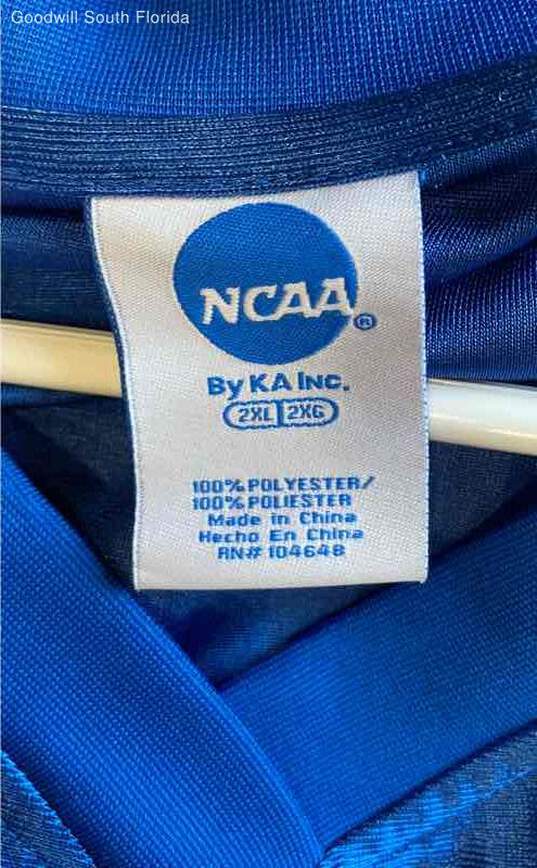 NCAA Mens #1 Gators Blue Orange And White Short Sleeve Jersey Size 2XL image number 5