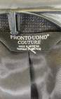 Pronto Uomo Mens Gray Long Sleeve Notched Lapel 3 Button Suit Jacket Size 40 L image number 3