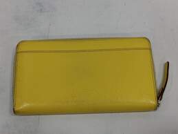 Kate Spade Yellow Leather Clutch Wallet alternative image