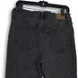 Womens Black Denim Dark Wash 5-Pocket Design Straight Leg Jeans Size 29 image number 4