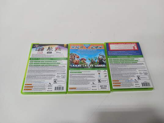 3PC Microsoft Xbox 360 Infinity Video Games & Accessory Bundle image number 5