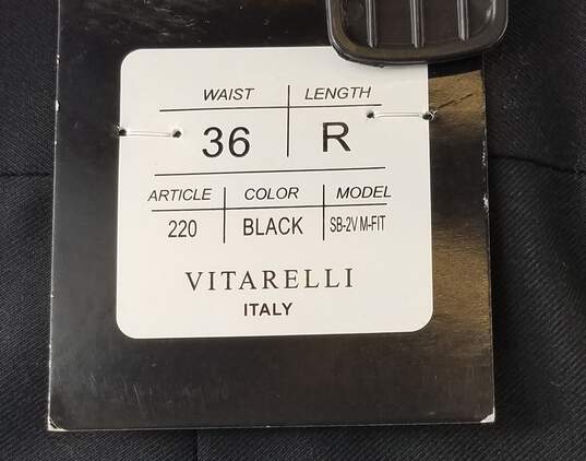Vitarelli Men's Dress Pants Black L image number 3