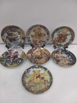 Bundle of 7 Assorted Franklin Mint Decorative Collector Plates