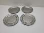 C# VTG. Set Of 4 Wilton Armetale Queen Anne Pewter Dinner Plates Approx. 7 in. image number 2