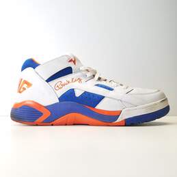 Patrick Ewing Sneakers 1EW90104-166 Size 13 White, Orange, Blue