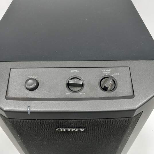 Sony Advanced Super Acoustically Loaded Woofer Speaker System image number 6