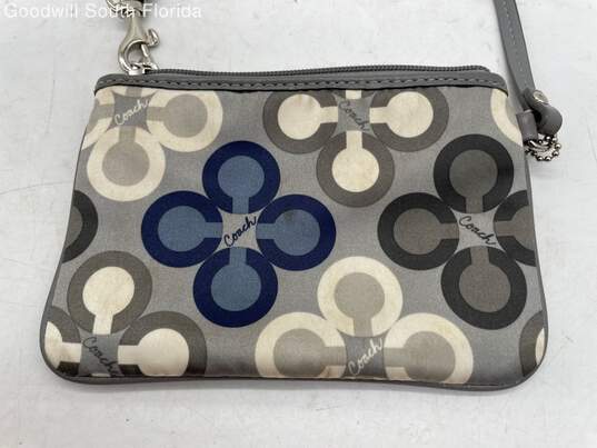 Coach Womens Multicolor Print Wallet image number 2