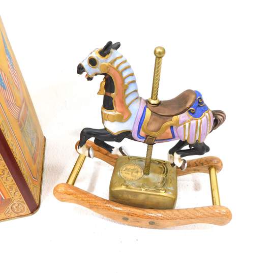 The American Carousel By Tobin Fraley Limited Edition Horse 716/17500 Works IOB image number 4