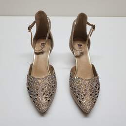 Idifu Women's Shoes Heels Gold Size 6 alternative image