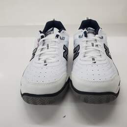 New Balance Men's 806 Hard Court White Tennis Shoes Size 11 2E Wide alternative image