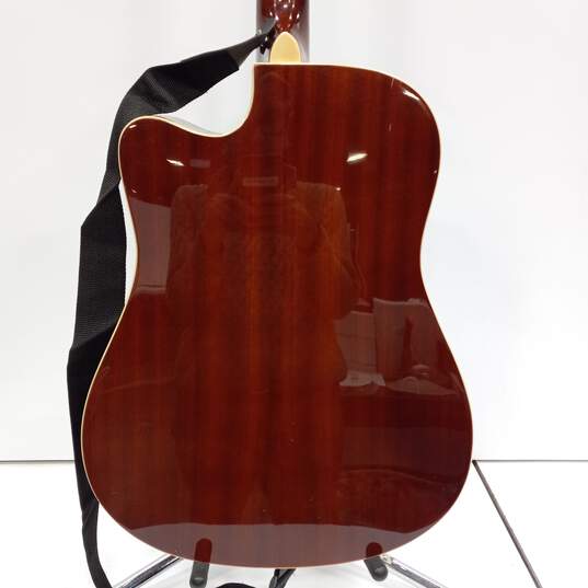 Glen Burton Electric Acoustic Guitar Model VCH009 In Gig Bag With Accessories (Tuner, Stings, Picks, Cord) image number 9