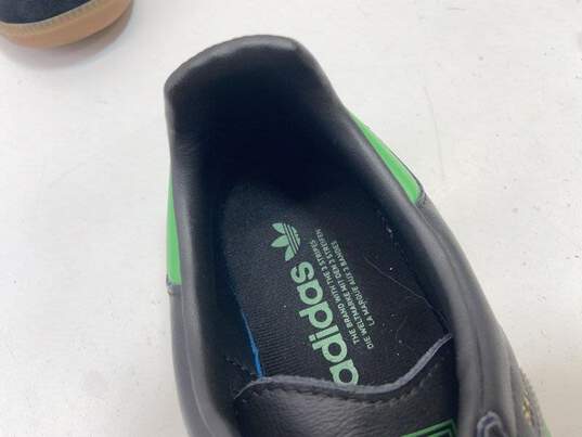 adidas Samba Black Green Sneaker Casual Shoes Men's Size 10 image number 7