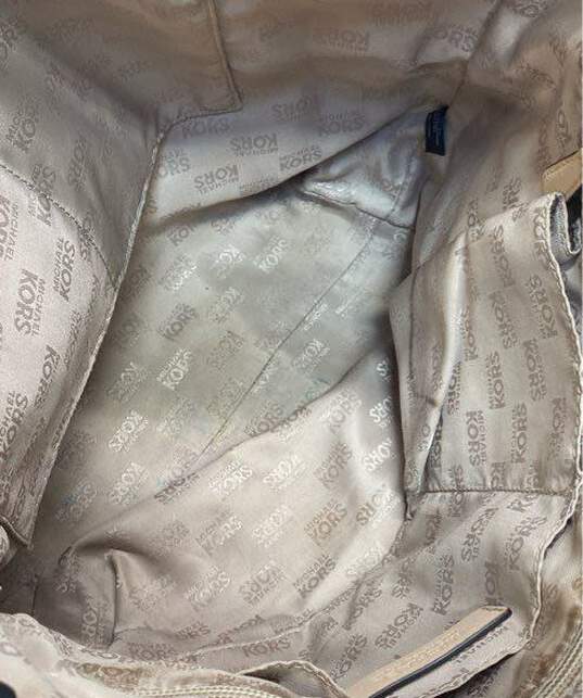 Michael Kors Signature Monogram Tote Bags Assorted Lot of 2 Bags image number 3