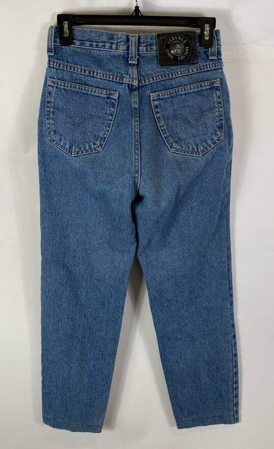 Vintage Versace Jeans Couture Blue Jeans - Size 28 image number 2