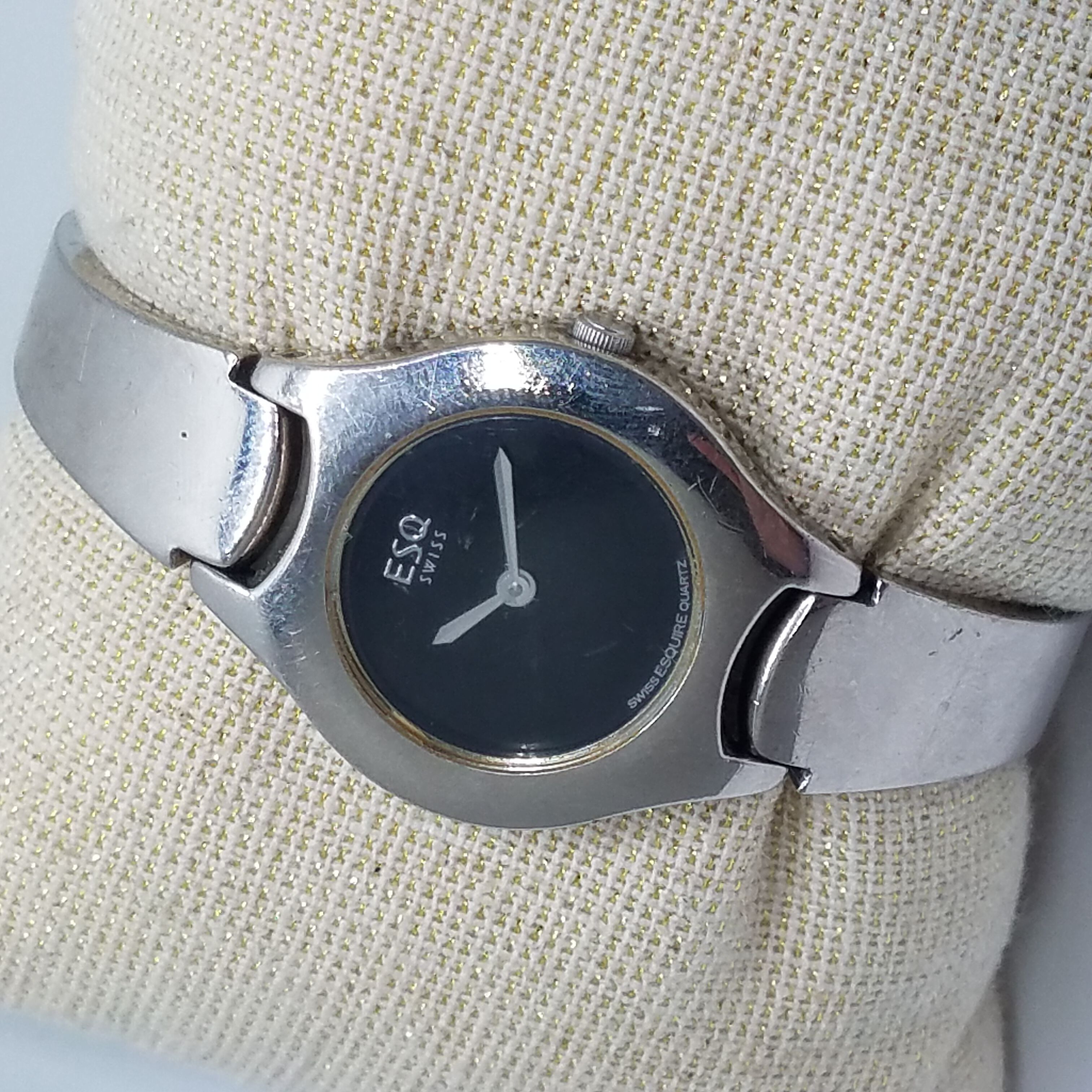 Buy Swarovski Crystal Rock Oval watch, Swiss Made, Metal bracelet, Black,  Rose gold-tone finish