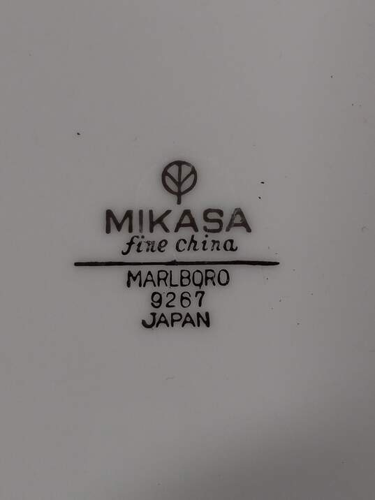6 Vintage Mikasa China Dinner  Plates image number 8