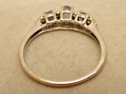 10K Gold Diamond Accent & Tanzanite Fine Ring 1.4g alternative image