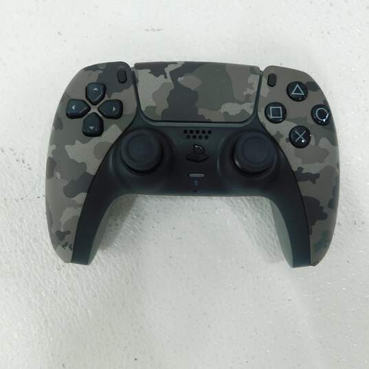 DualSense Wireless Controller Gray Camouflage Sony PlayStation 5 PS5 Loose image number 1