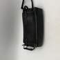Brighton Womens Black Leather Strap Outer Zipper Pocket Shoulder Bag image number 2