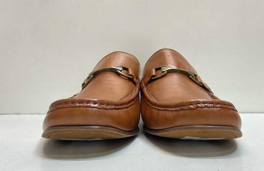 Donald Pliner Leather Dannie01 Loafer Size 14 Brown image number 2