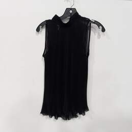 Cache Women's Black Poly Sleeveless Blouse Size M with Tag