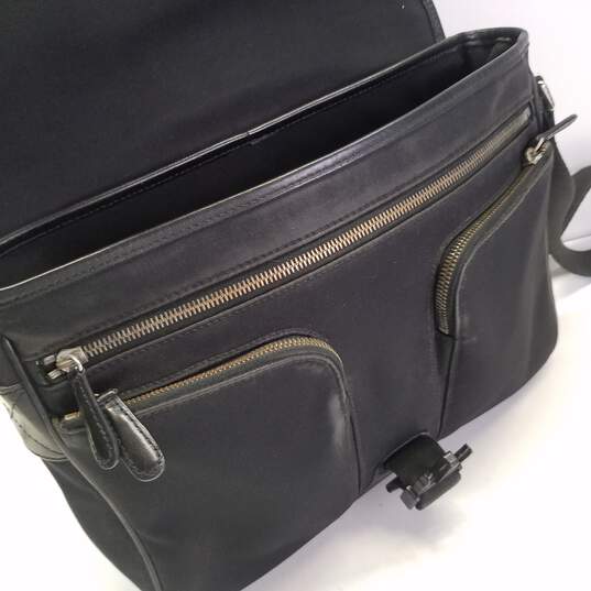 Coach Monogram Messenger Crossbody Bag in Black Nylon ref.878917 - Joli  Closet