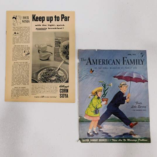 VTG American Family Magazine Lot of 8 1948 & 1949 & 1952 image number 4