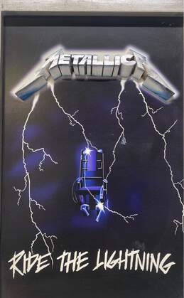 Framed Album Art- Metallica "Ride The Lightning" alternative image