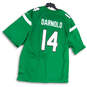 Mens Green On Field New York Jets Sam Darnold #14 Football Jersey Size 3XL image number 2