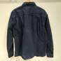 Vintage Woolrich Men's Dark Navy Cotton Button-Up Shirt Size XL image number 2