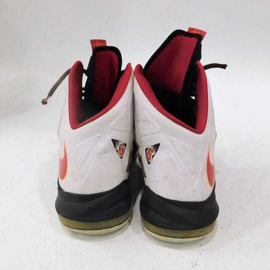 Nike LeBron James 10 Heat Home Size 11.5 image number 3