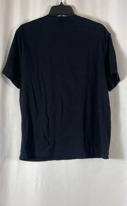 Michael Kors Womens Black Short Sleeve V-Neck Casual Pullover T-Shirt Size XL alternative image