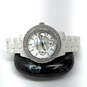 Designer Michael Kors Glitz Mini Madison White Chronograph Wristwatch image number 2