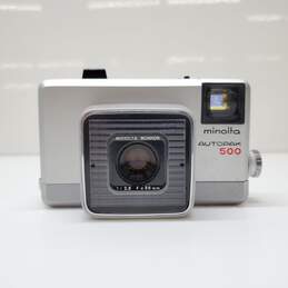 Minolta Autopak 500 Camera Untested AS-IS
