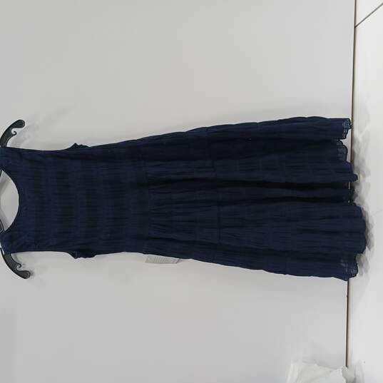 Women's Max Studio Navy Sleeveless Midi Dress Size S image number 2