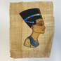 Lot of 2 Egyptian Screen Print on Papyrus Paper Print image number 5