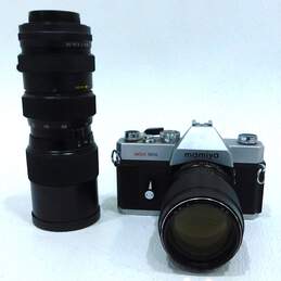 Mamiya MSX 1000 SLR 35mm Film Camera With 85-205mm & 135mm Lenses