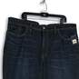 NWT Lucky Brand Mens Blue Denim Stretch Dark Wash Straight Leg Jeans Size 44/32 image number 3