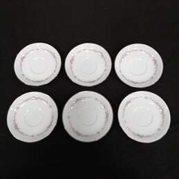 Bundle of 6 Noritake Rosepoint Saucers alternative image