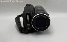 Canon Black Video Camera In Case Not Tested alternative image