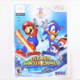 Mario & Sonic At The Olympic Winter Games Nintendo Wii NEW/SEALED